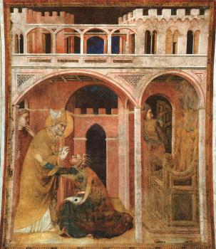 Simone Martini : religion oil painting V